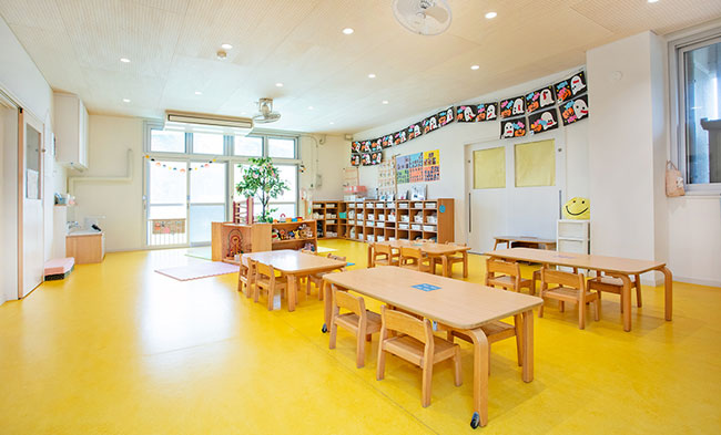 0・1歳児保育室