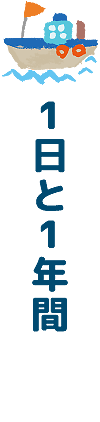 １日と１年